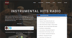 Desktop Screenshot of instrumentalhitsradio.com
